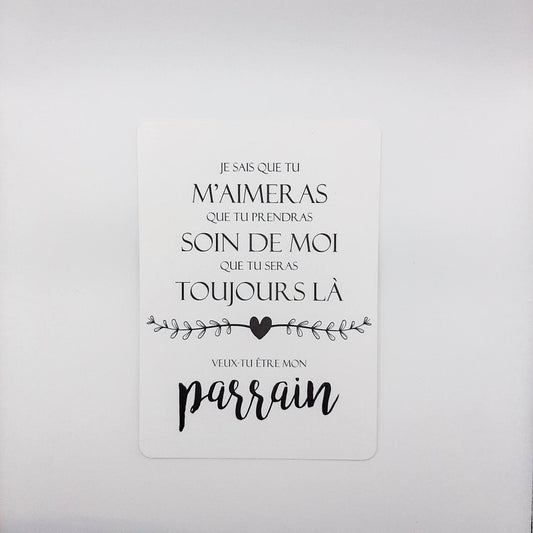 Carte | Demande parrain