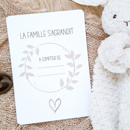 Carte | La famille s'agrandit